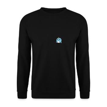Mer de narval Mignon amoureux du narwhaler - Sweat-shirt Unisexe - noir - Devant - Alina (178cm) & Michal (187cm)