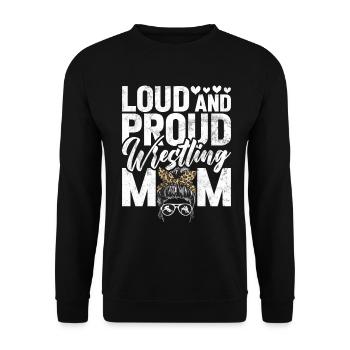 Kawaii Chibi Anime Girl Anime Merch Japanese - Unisex Sweatshirt - black - Front - Alina (178cm) & Michal (187cm)