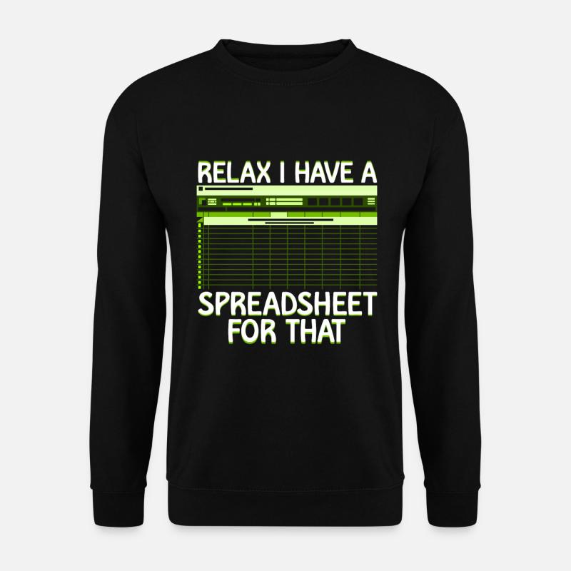 Secrétaire Comptable des Comptables Comptabilité - Sweat-shirt Unisexe - noir