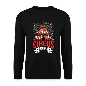 Personnel de cirque Carnaval costumé Événement de cirque - Sweat-shirt Unisexe - noir - Devant - Alina (178cm) & Michal (187cm)