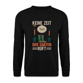 Jardin Jardinage Plantes Jardiniers Jardiniers Amateurs - Sweat-shirt Unisexe - noir - Devant - Alina (178cm) & Michal (187cm)