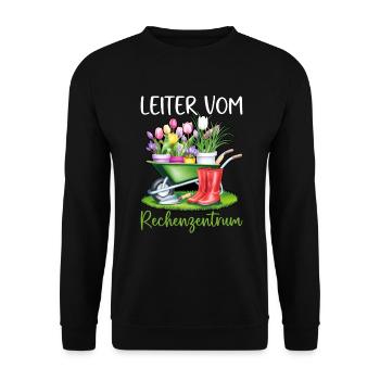 Jardin Jardinage Plantes Jardiniers Jardiniers Amateurs - Sweat-shirt Unisexe - noir - Devant - Alina (178cm) & Michal (187cm)