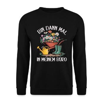 Jardin Jardinage Plantes Jardiniers Jardiniers Amateurs - Sweat-shirt Unisexe - noir - Devant - Alina (178cm) & Michal (187cm)