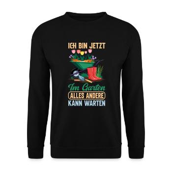 Jardin Jardinage Plantes Jardiniers Jardiniers Amateurs - Sweat-shirt Unisexe - noir - Devant - Alina (178cm) & Michal (187cm)