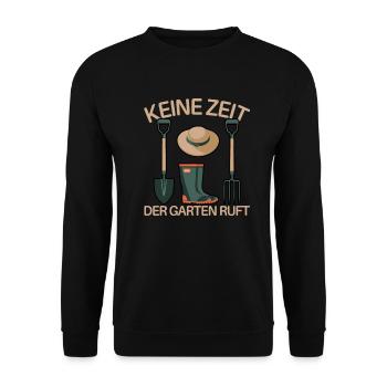 Jardin Jardinage Plantes Jardiniers Jardiniers Amateurs - Sweat-shirt Unisexe - noir - Devant - Alina (178cm) & Michal (187cm)