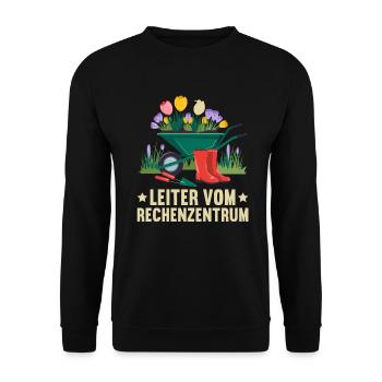 Jardin Jardinage Plantes Jardiniers Jardiniers Amateurs - Sweat-shirt Unisexe - noir - Devant - Alina (178cm) & Michal (187cm)