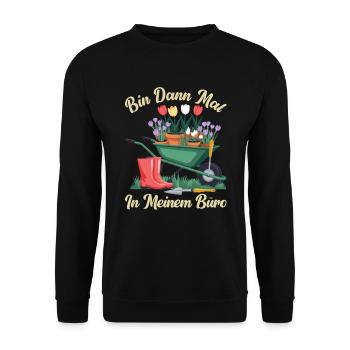 Jardin Jardinage Plantes Jardiniers Jardiniers Amateurs - Sweat-shirt Unisexe - noir - Devant - Alina (178cm) & Michal (187cm)