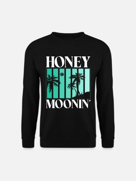 Flitterwochen Ehemann Ehefrau Paare Urlaubs - Unisex Pullover - Schwarz