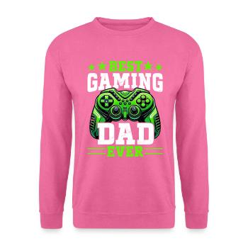 Gamer Papa Vater Gaming Liebhaber Videospieler PC - Unisex Pullover - Pink - Vorne