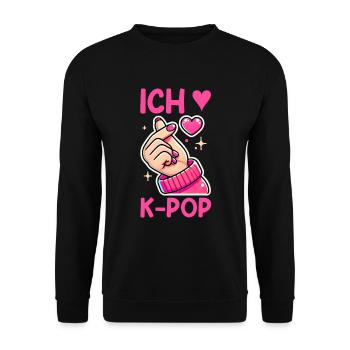 K-Pop Coréen Kpop Culture Kpop Corée du Sud Danse - Sweat-shirt Unisexe - noir - Devant - Alina (178cm) & Michal (187cm)