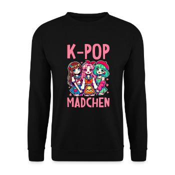 K-Pop Coréen Kpop Culture Kpop Corée du Sud Danse - Sweat-shirt Unisexe - noir - Devant - Alina (178cm) & Michal (187cm)