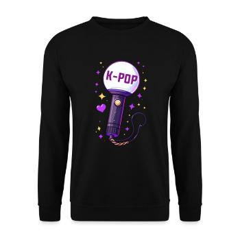 K-Pop Coréen Kpop Culture Kpop Corée du Sud Danse - Sweat-shirt Unisexe - noir - Devant - Alina (178cm) & Michal (187cm)