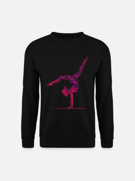 Gymnastik Gymnast Akrobatik Gymnastin - Unisex Pullover - Schwarz