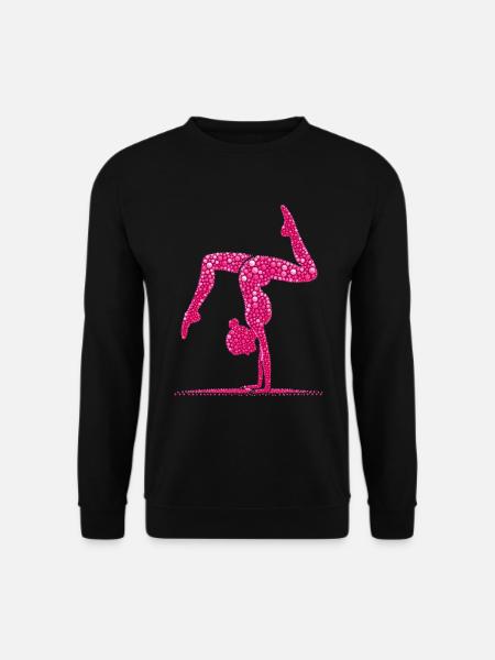 Gymnastique Gymnaste Gymnaste acrobatique - Sweat-shirt Unisexe - noir