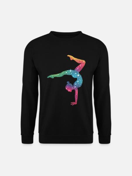 Gymnastik Gymnast Akrobatik Gymnastin - Unisex Pullover - Schwarz