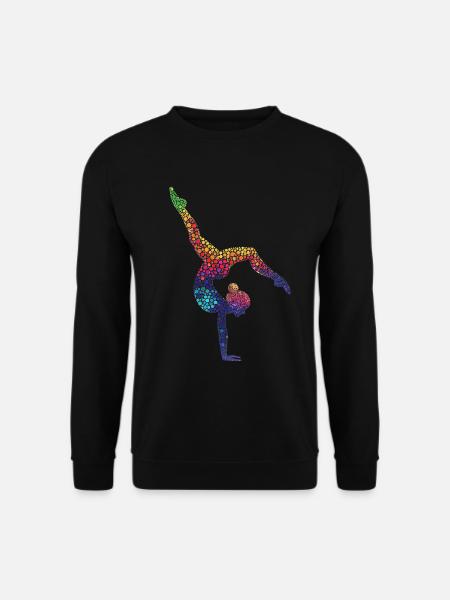 Gymnastique Gymnaste Gymnaste acrobatique - Sweat-shirt Unisexe - noir