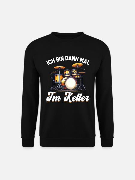 Drummer Drummer Percussion Musicians - Unisex Sweatshirt - black