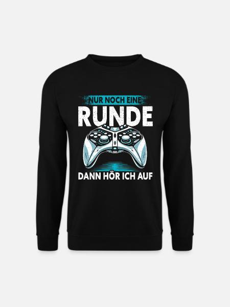 Zocken Zocker Gamer Videospieler Konsole PC Gaming - Unisex Pullover - Schwarz