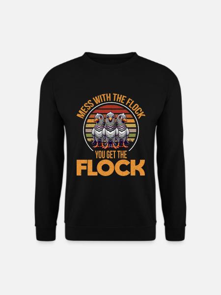 Pigeon Lovers Pigeons Bird Lovers - Unisex Sweatshirt - black