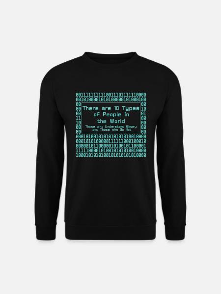 Programmer Computer Coding Software Developer - Unisex Sweatshirt - black