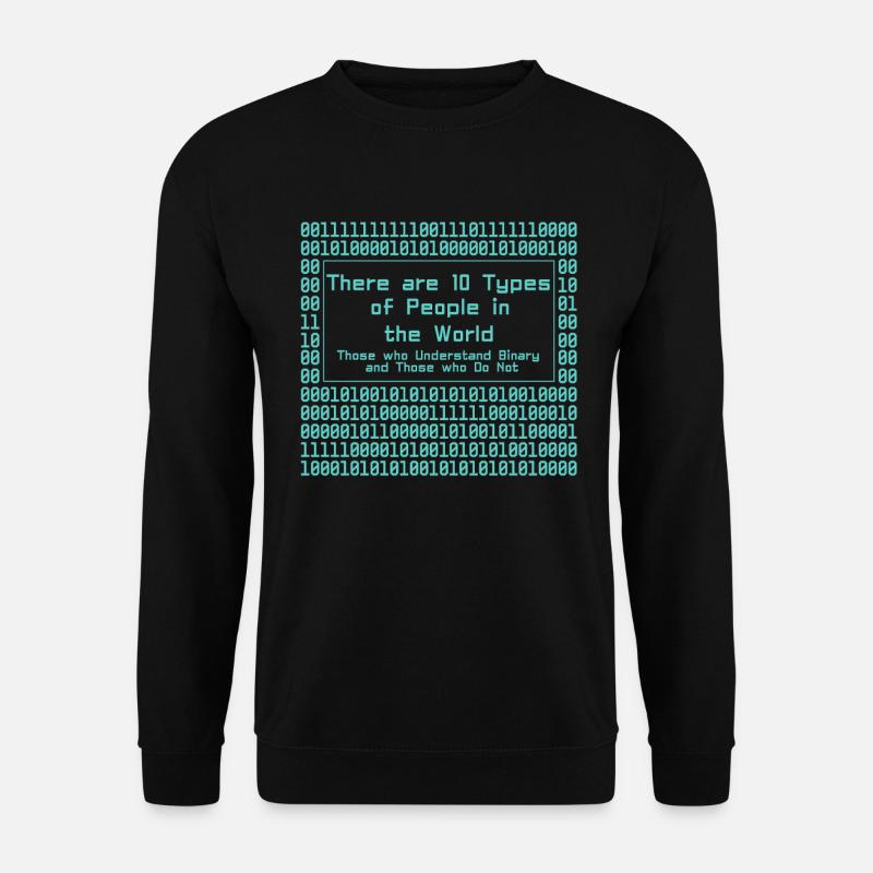 Programmierer Computercodierungssoftwareentwickler - Unisex Pullover - Schwarz