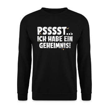 Big Brother Baby Lover Older Sibling - Unisex Sweatshirt - black - Front - Alina (178cm) & Michal (187cm)