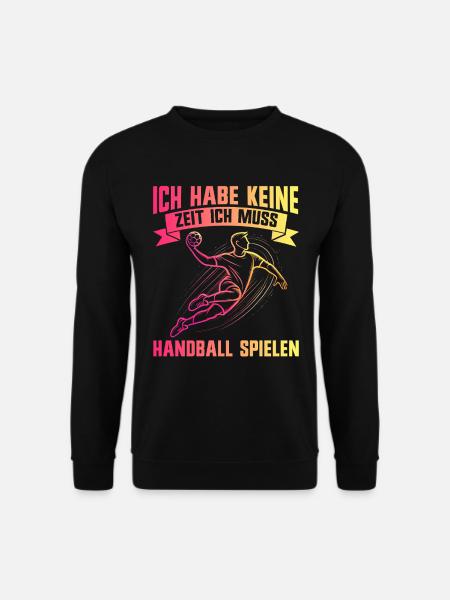 Handball Liebhaber Handball Sport Spieler - Unisex Pullover - Schwarz
