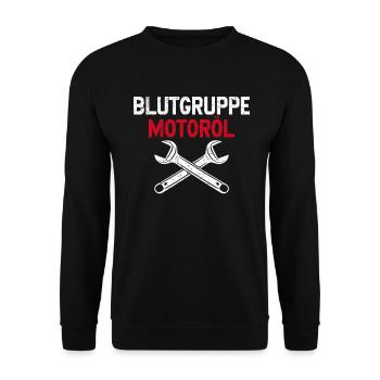 Automechaniker Kfz Techniker Fahrzeugreparatur - Unisex Pullover - Schwarz - Vorne - Alina (178cm) & Michal (187cm)