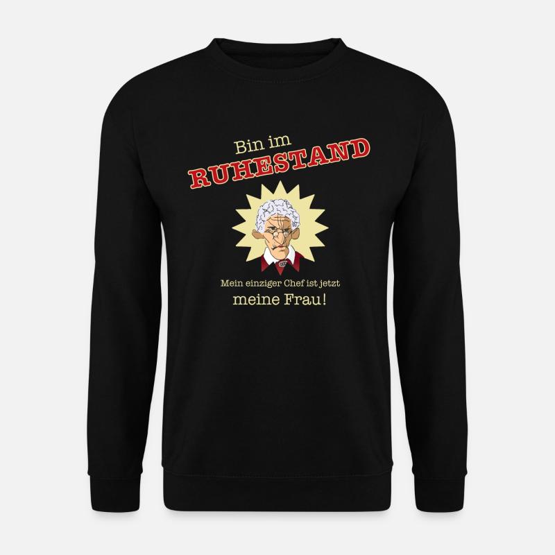 PENSION DE RETRAITE - Sweat-shirt Unisexe - noir