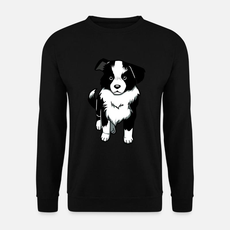 Border Collie Hundeliebhaber Hunde Hunderasse - Unisex Pullover - Schwarz