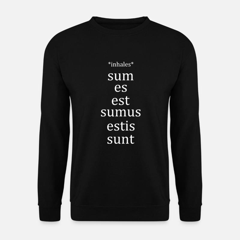 Latin Langue Latin Étudiant professeur - Sweat-shirt Unisexe - noir