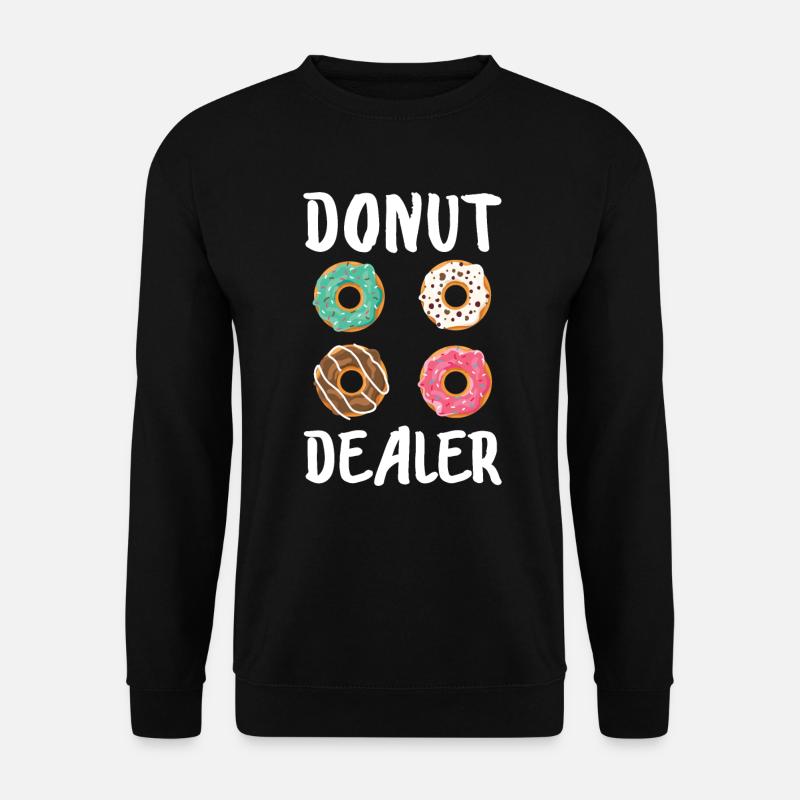 Donut Forhandler Donut Lover Funny - Unisex sweater - sort