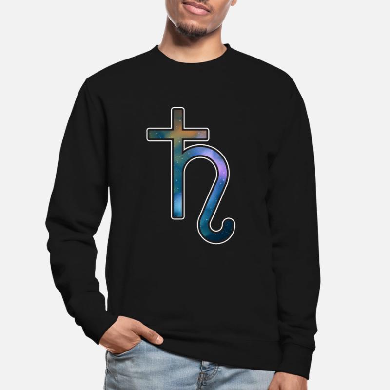 Saturne Signe d’astrologie Espace Système solaire Sweat-shirt Unisexe
