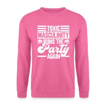 Misogynie Feminismus Feminist Frauenrechte - Unisex Pullover - Pink - Vorne