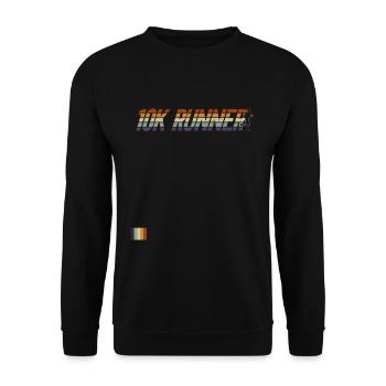 10K Runner - 10k Running Training Runner Jogging - Sweat-shirt Unisexe - noir - Devant - Alina (178cm) & Michal (187cm)