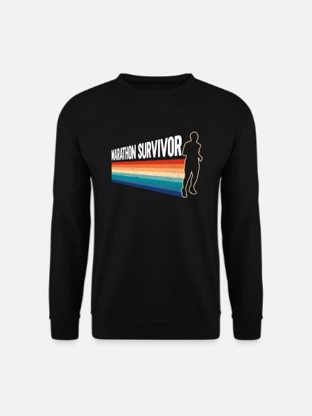 Marathon Survivor - Marathon Runner - Unisex Sweatshirt - black