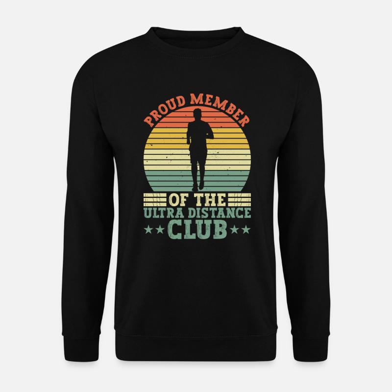 Ultramarathon Ultra Marathon Athlete Training - Unisex Sweatshirt - black
