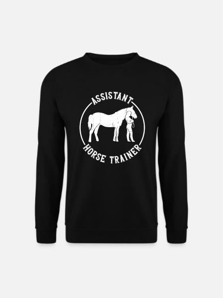 Assistant Horse Trainer - Équitation - Sweat-shirt Unisexe - noir