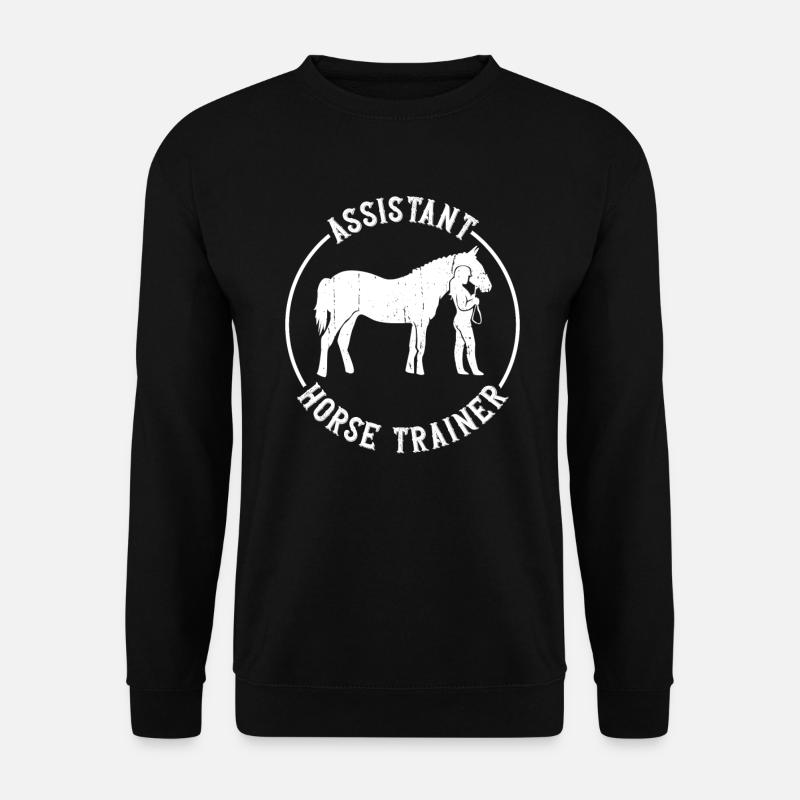 Assistent Pferdetrainer - Pferdetrainer Reiten - Unisex Pullover - Schwarz
