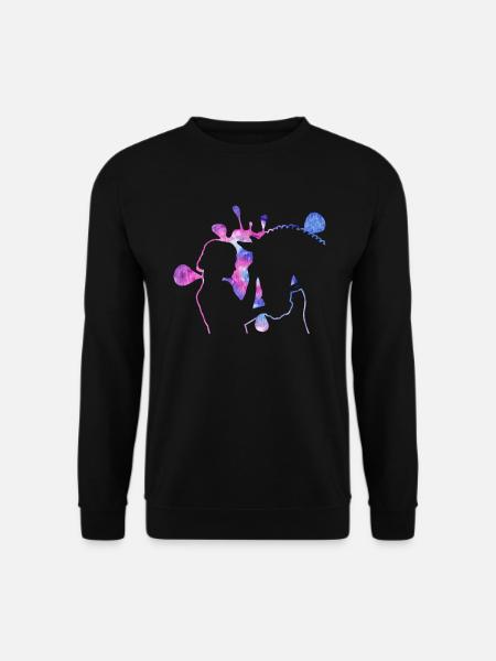 Dressur Reiten Reiten Reiter Reiten - Unisex Pullover - Schwarz
