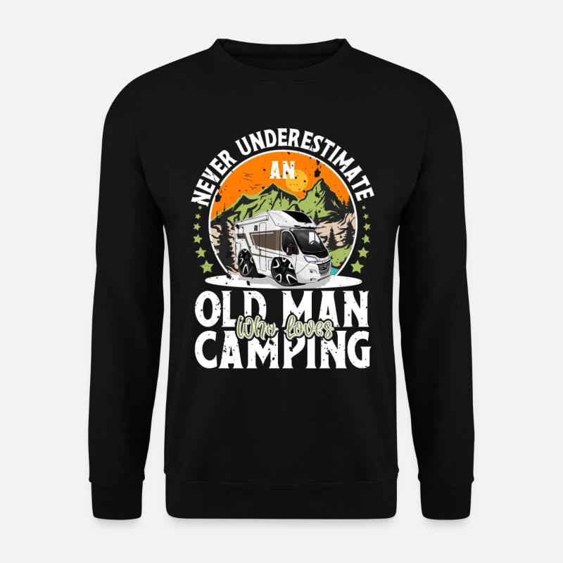 Camping Camper Campen - Sweat-shirt Unisexe - noir