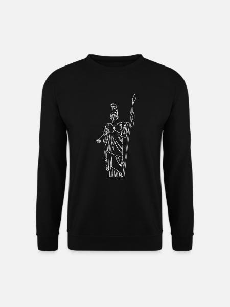 Athena Griechische Mythologie Griechischer Gott - Unisex Pullover - Schwarz
