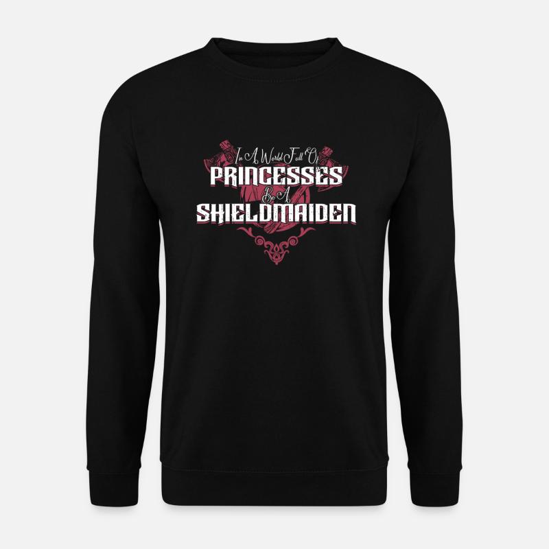 Schildmaid Nordische Mythologie Wikinger Nordisch - Unisex Pullover - Schwarz