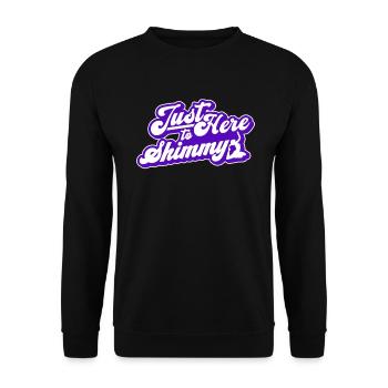 Belly Dance Belly Dancer Dancing Dancer Gift - Unisex Sweatshirt - black - Front - Alina (178cm) & Michal (187cm)
