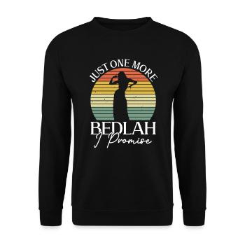 Bedlah Danse du ventre Danseuse du ventre Danseuse - Sweat-shirt Unisexe - noir - Devant - Alina (178cm) & Michal (187cm)