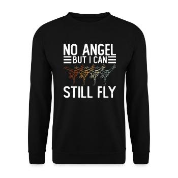 Breakdancing Breakdancer Break Dance Hip Hop - Unisex Sweatshirt - black - Front - Alina (178cm) & Michal (187cm)