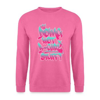 Faire des trucs chauds de B-Girl - Breakdance Hip Hop - Sweat-shirt Unisexe - rose - Devant