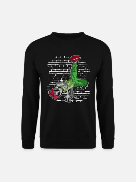 Breakdance Alien - Breakdance Hip Hop - Sweat-shirt Unisexe - noir