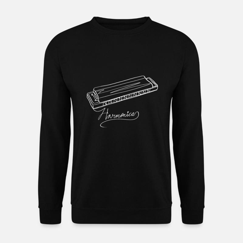 Harmonica Online Art - Harmonica - Unisex Sweatshirt - black