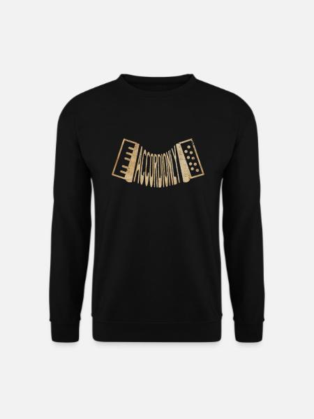 Accordionly - Akkordeon Akkordeonist - Unisex Pullover - Schwarz